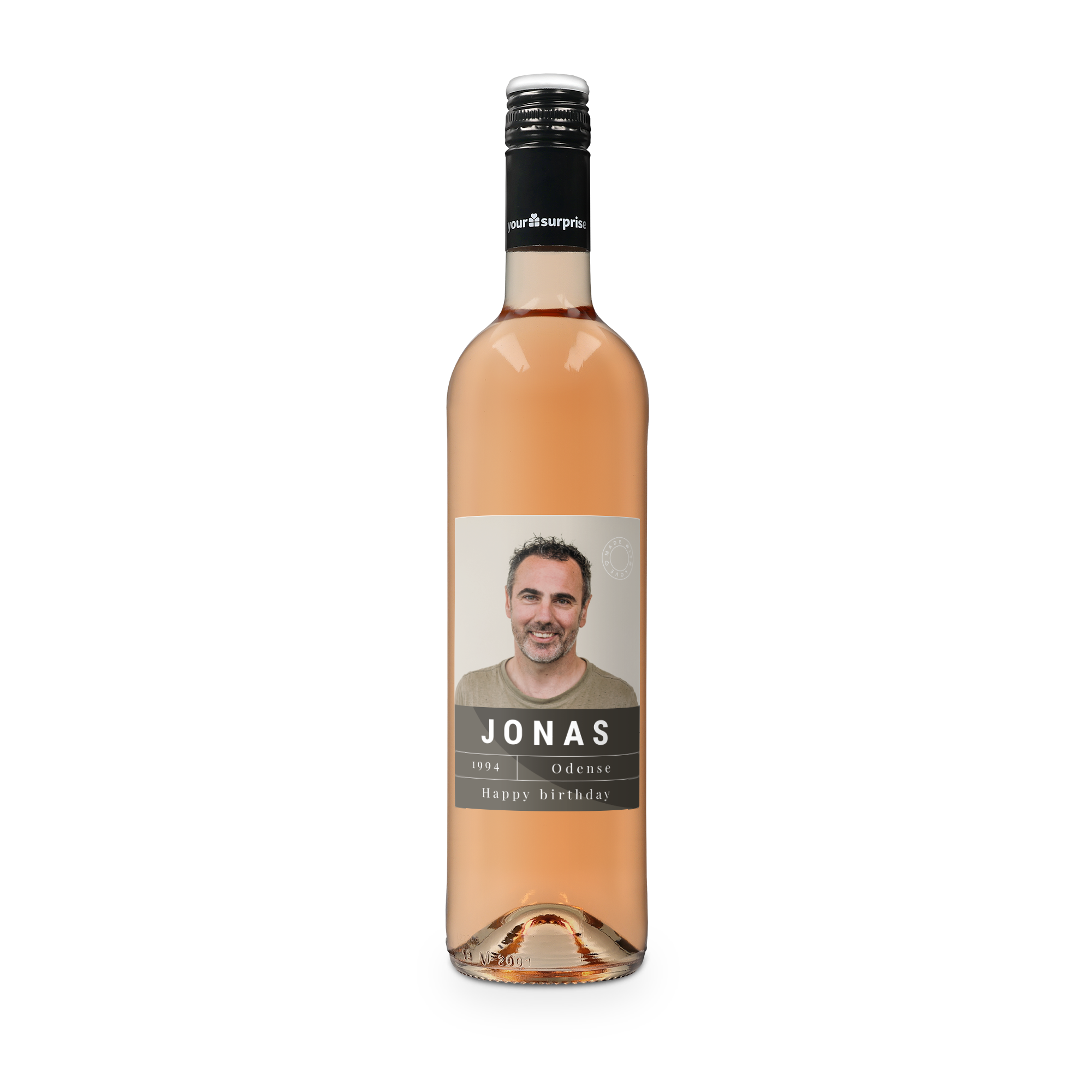 Rosévin med personlig etikette - Maison de la Surprise Syrah