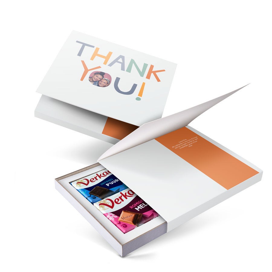 Verkade giftbox bedrukken - Algemeen (2 repen) Verkade giftbox bedrukken - Algemeen (2 repen)