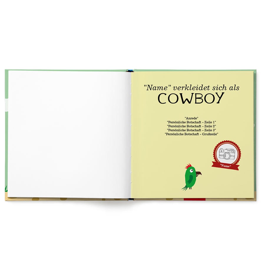 Personalisiertes Kinderbuch - Cowboy