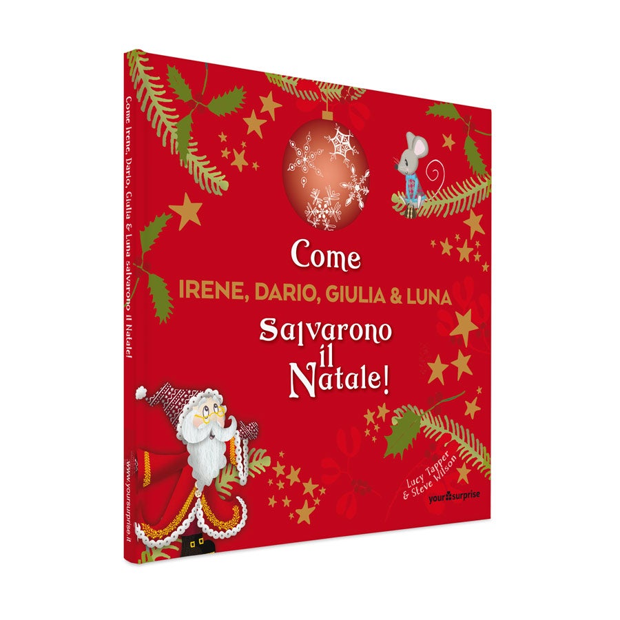 Libro Personalizzato - Salviamo il Natale!