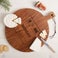 Plateau de fromage - Teck - Rond (M)