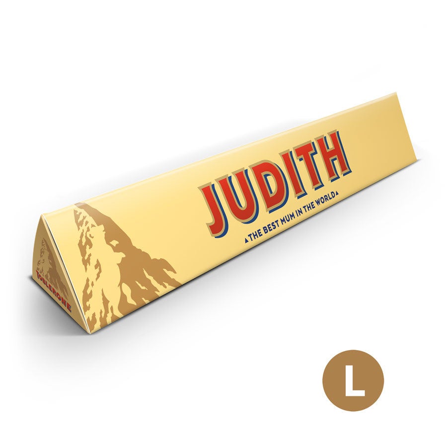 Toblerone chocoladereep - Moederdag Toblerone chocoladereep - Moederdag