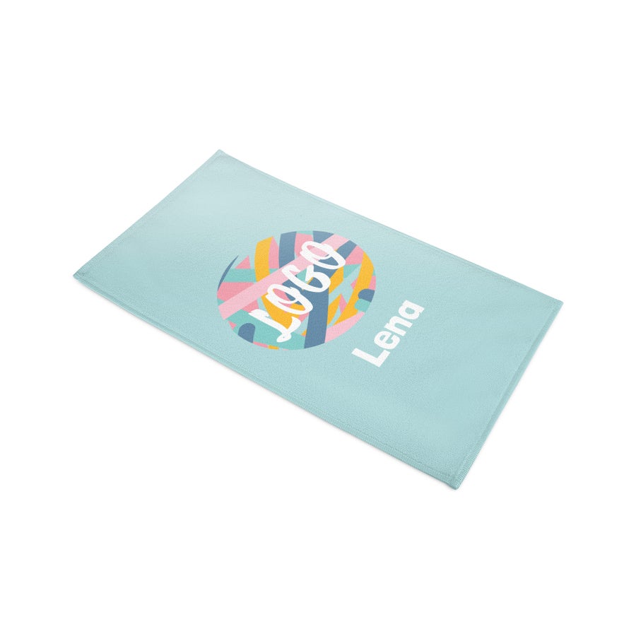 Serviette de bain personnalisée