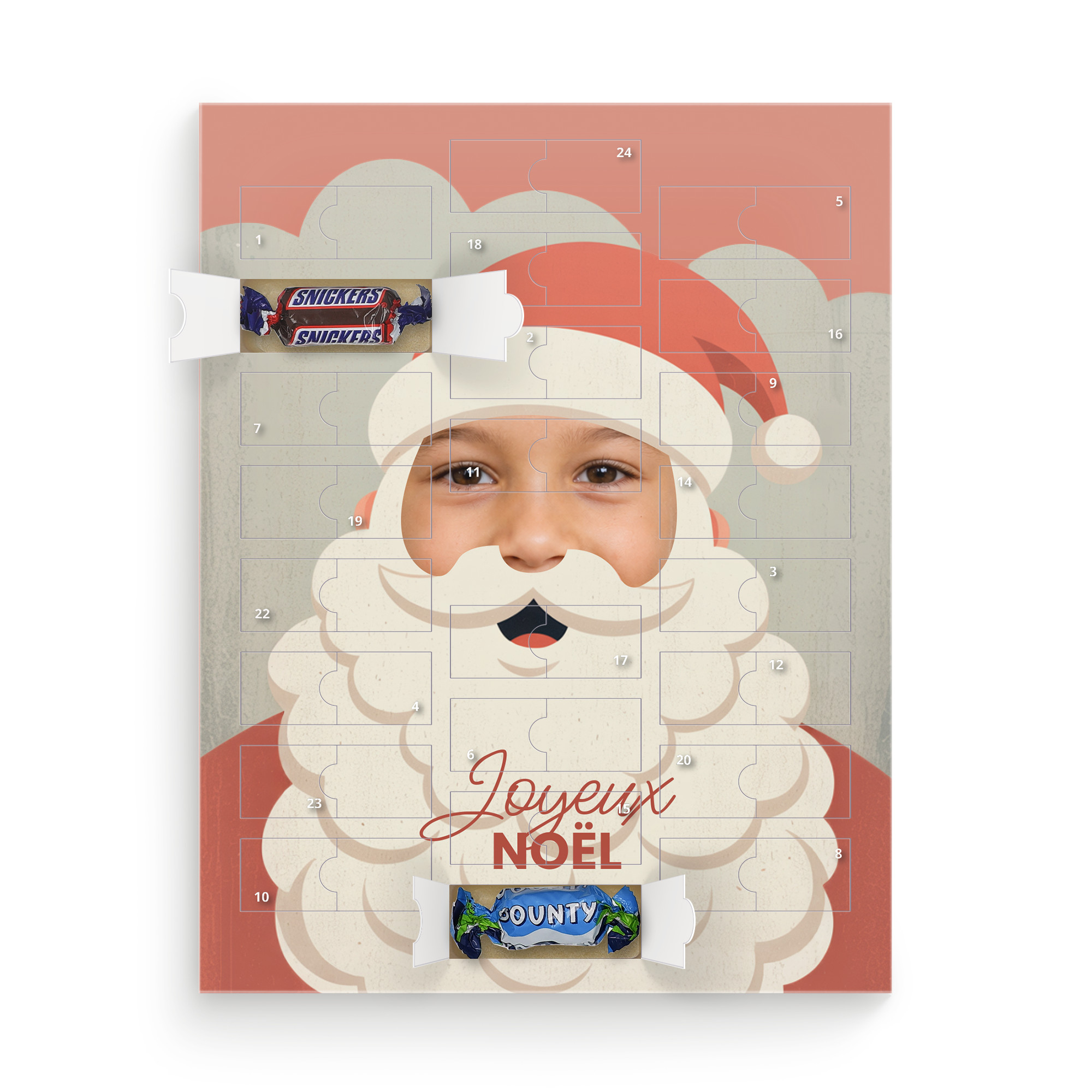 Calendrier de l'Avent personnalisé Mars Miniatures