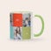 Taza colorida personalizada Taza colorida personalizada