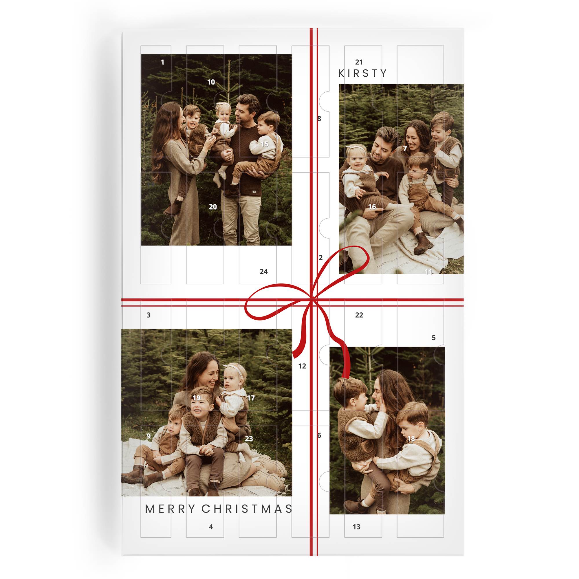 Advent calendar with 24 jewellery surprises