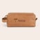 Engraved leather toiletry bag Engraved leather toiletry bag