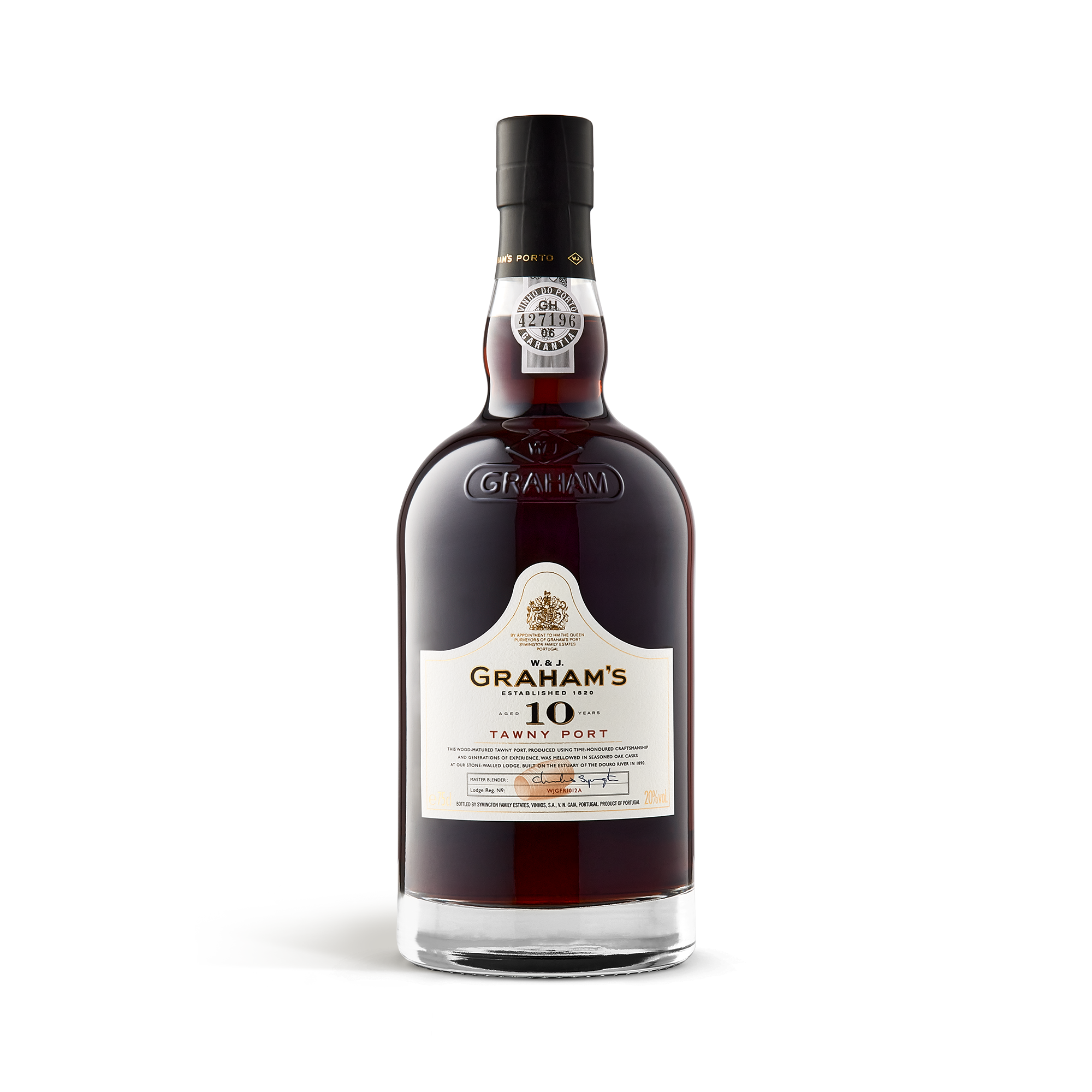 Láhev Grahamova 10letého Tawny Port. Darujte lahodnou láhev Grahamova 10letého sudu v personalizovaném pouzdře.