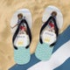 Flip-flopit painatuksella - 27-30