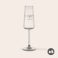 Champagneglas graveren Champagneglas graveren