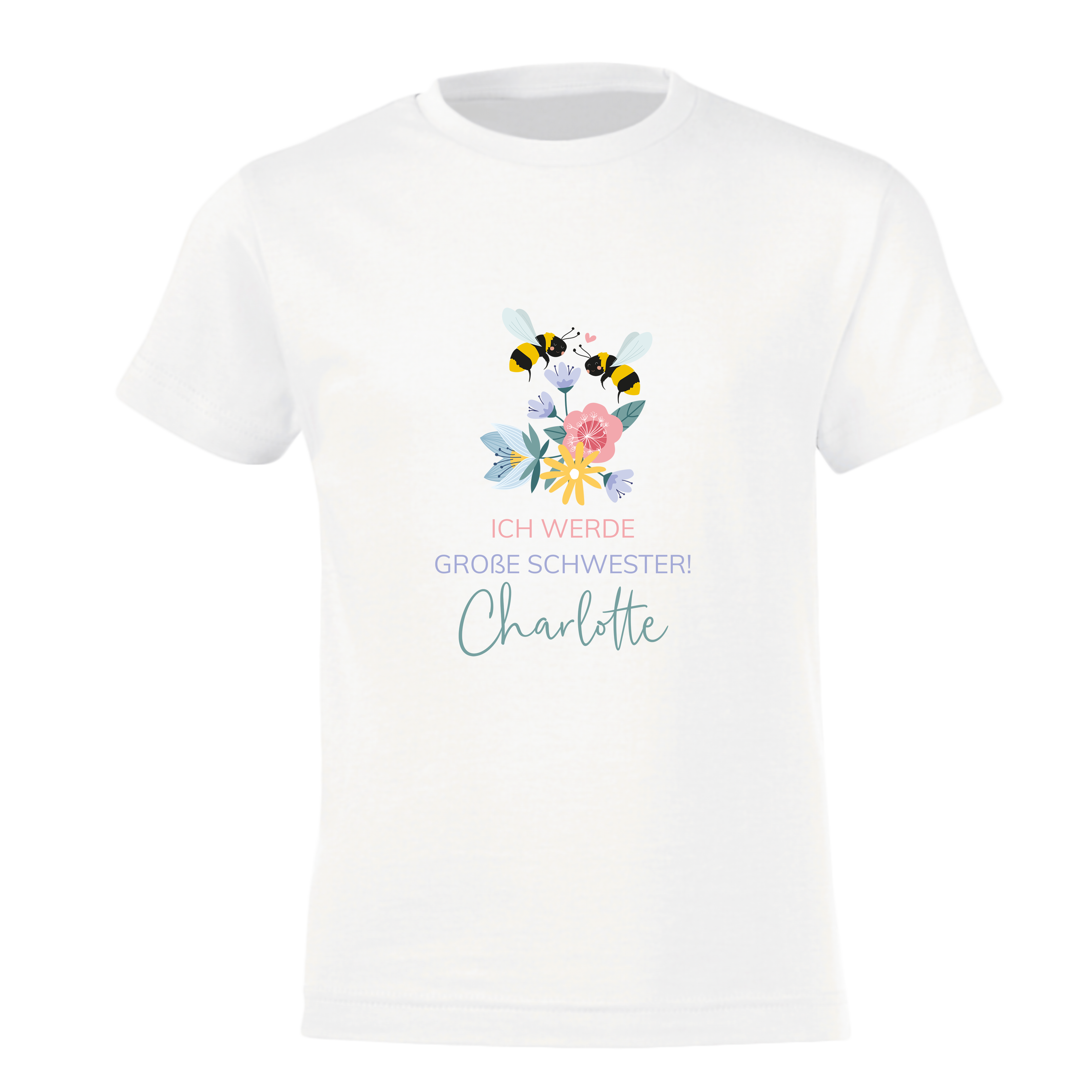 T-Shirt bedrucken - großer Bruder/große Schwester