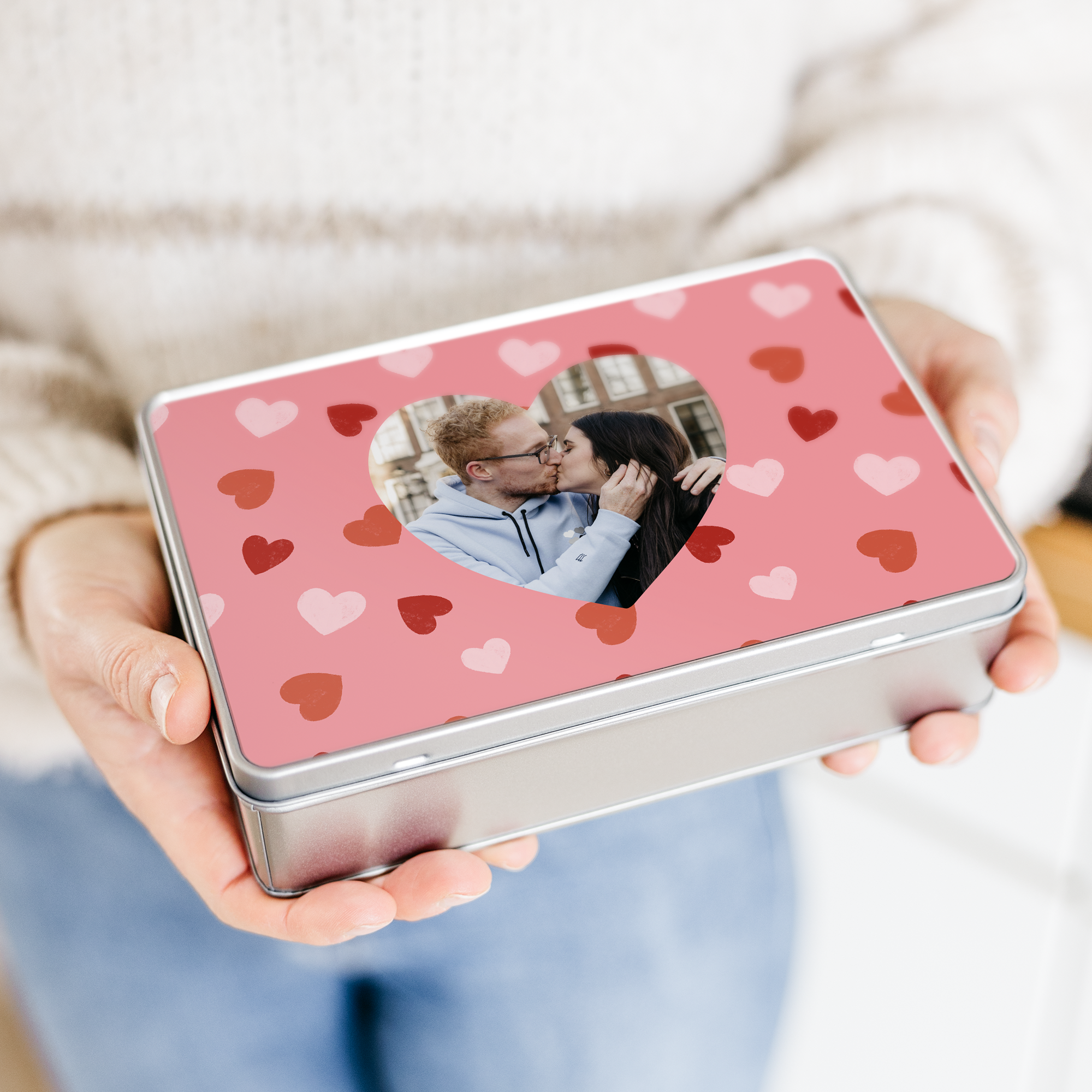 Personalisierte Süssigkeiten-Fotodose