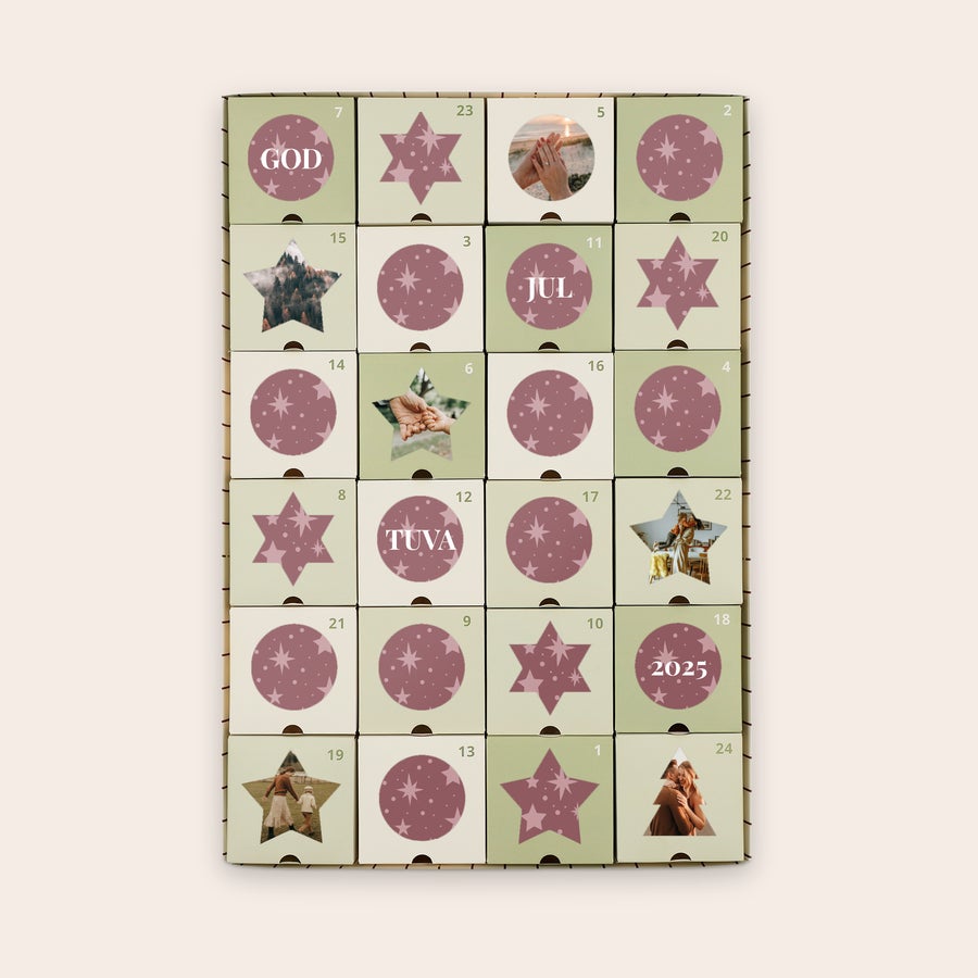 Gör-det-själv adventskalender Gör-det-själv adventskalender