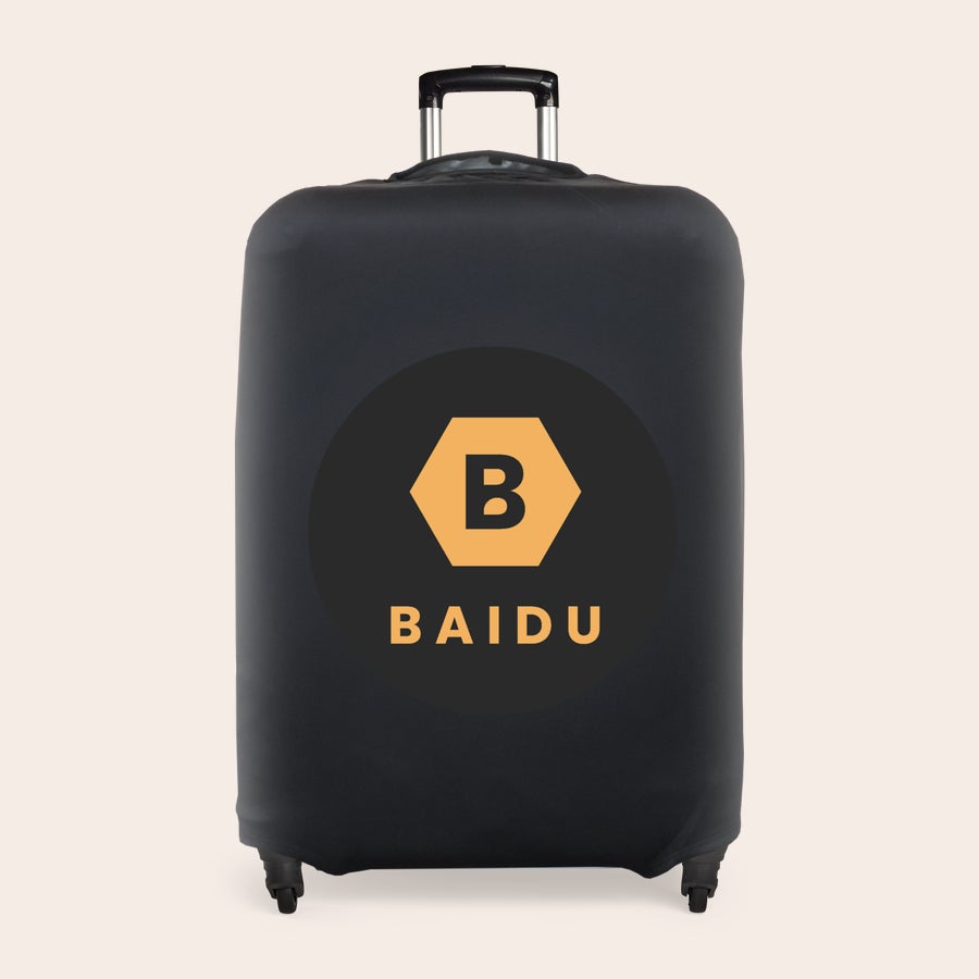Personalised suitcase cover Personalised suitcase cover