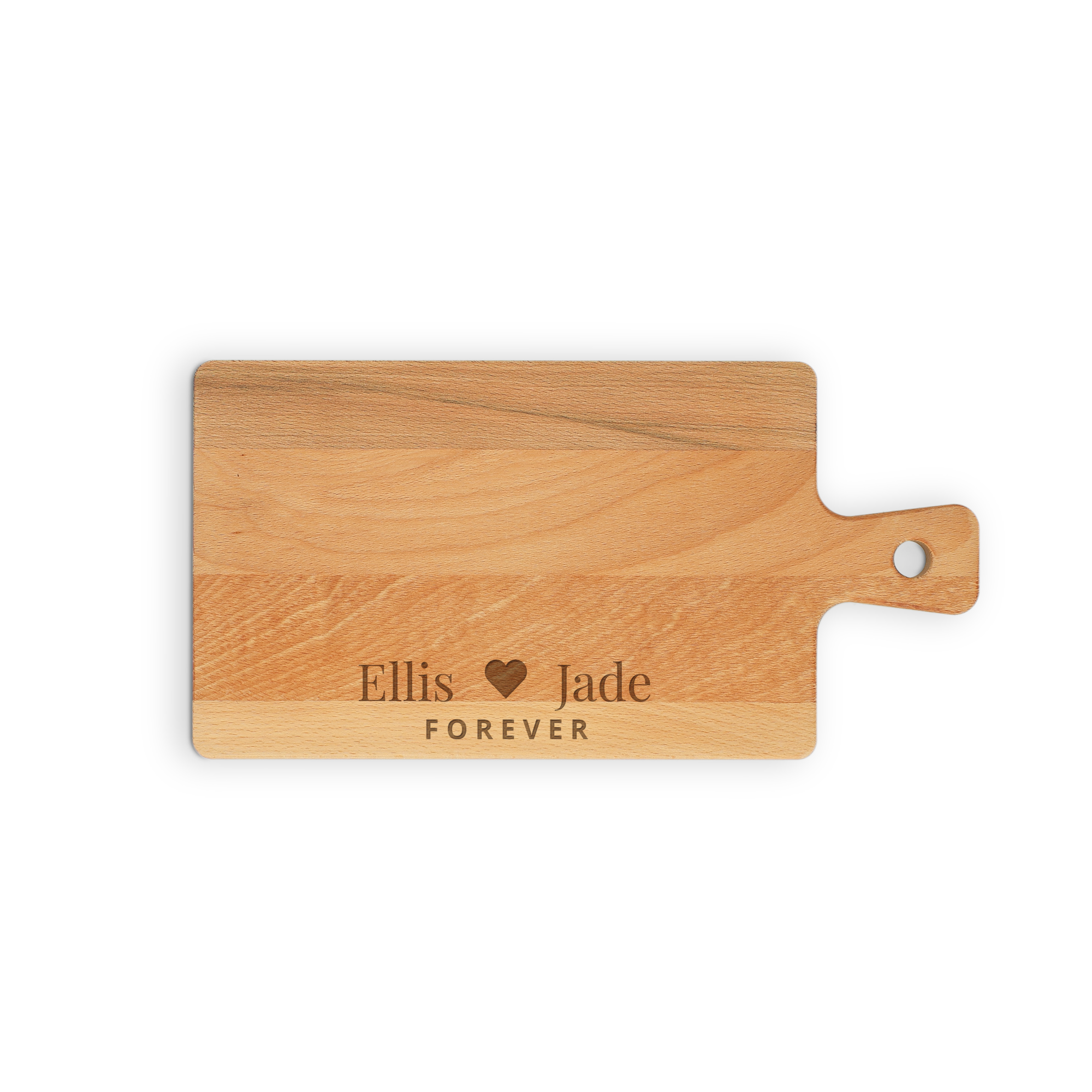Personalised wooden serving platter