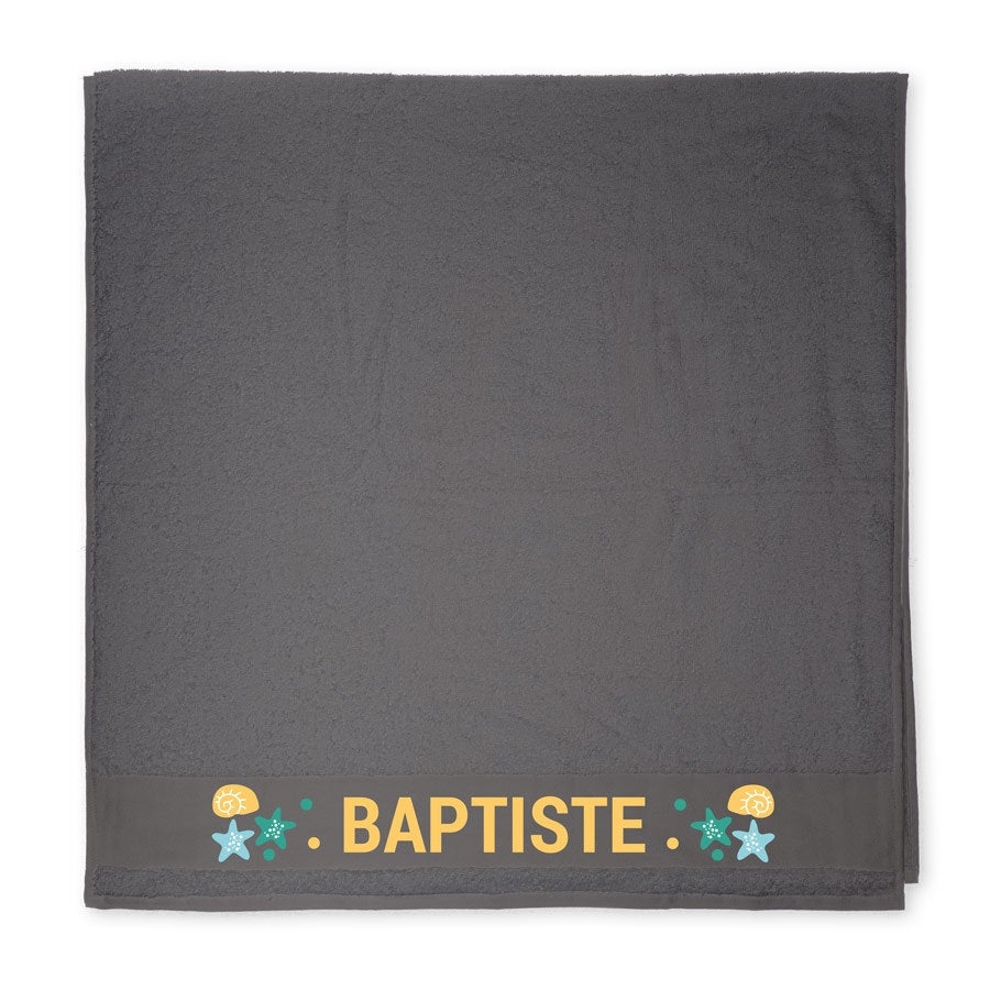 Serviette de bain personnalisé photo