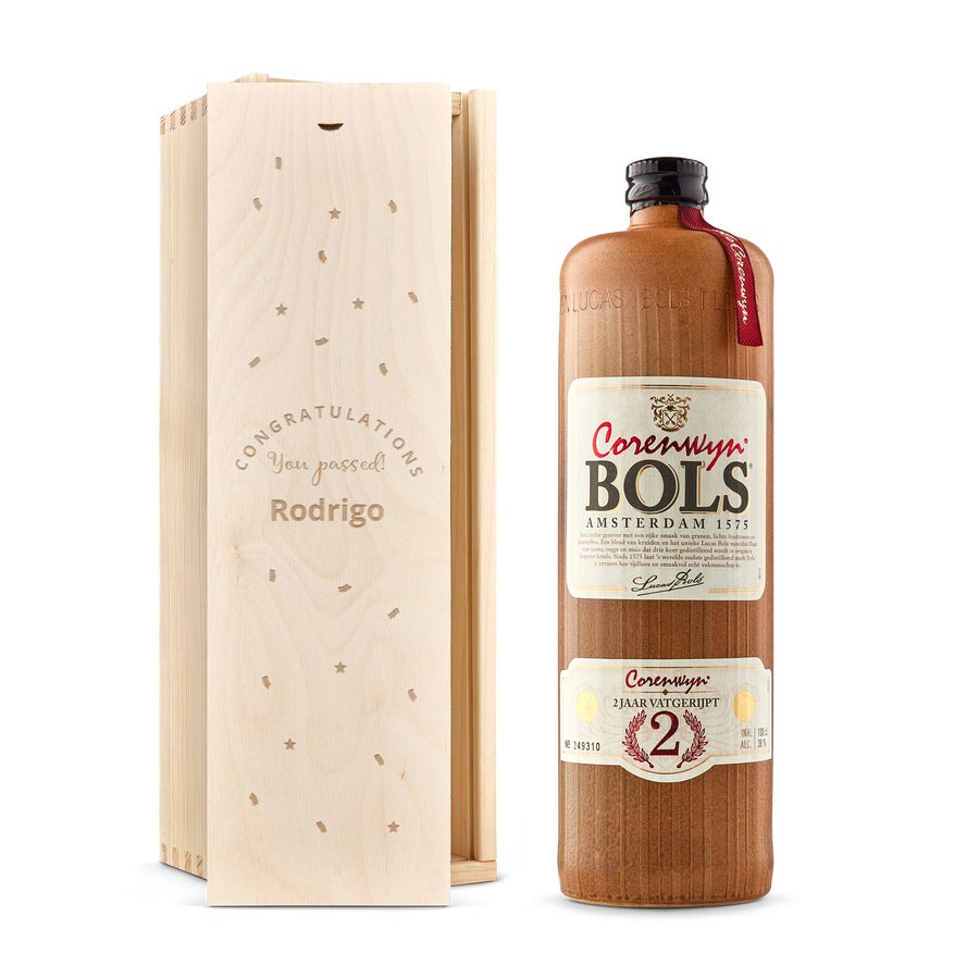 Licor Bols Corenwijn - Caja personalizada Licor Bols Corenwijn - Caja personalizada