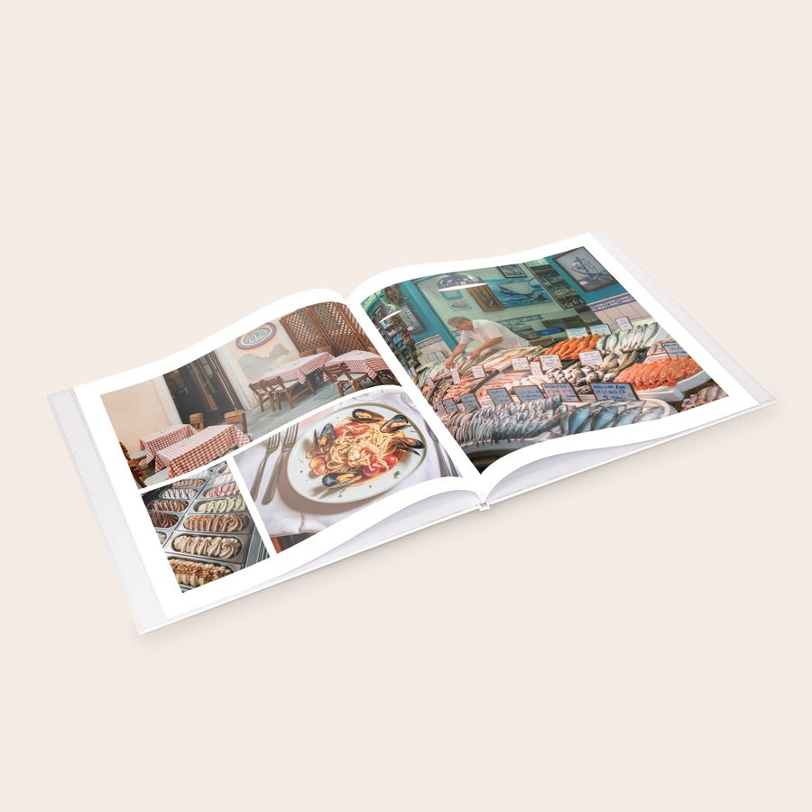 Personalizovaný fotoalbum - 29,5 x 29,5 cm - Tvrdá väzba - Sviatočný Personalizovaný fotoalbum - 29,5 x 29,5 cm - Tvrdá väzba - Sviatočný