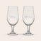 Personalised home beer brewing kit including glasses Personalised home beer brewing kit including glasses