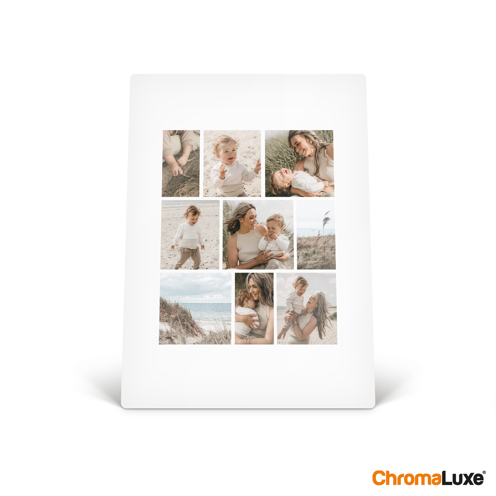 Aluminium Fotoramme med Billede