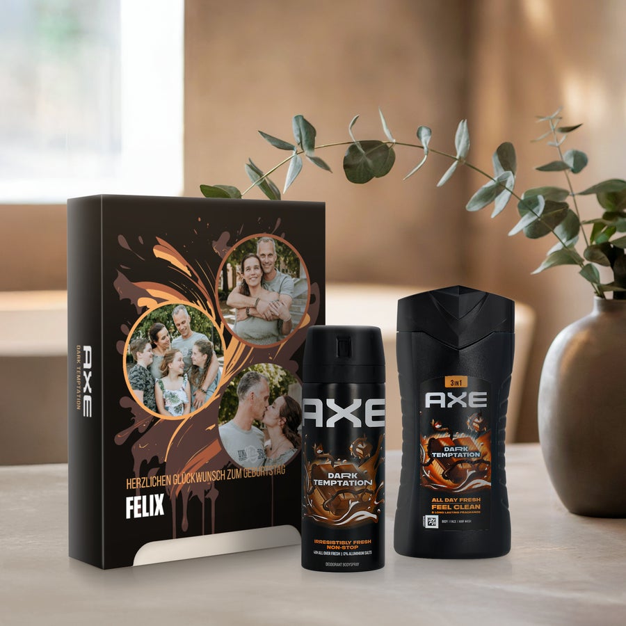 Personalisiertes Axt-Geschenkset