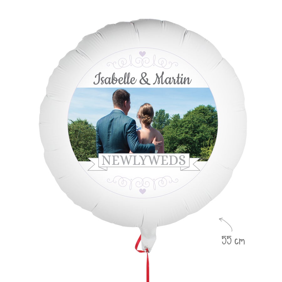 Ballon bedrucken - Hochzeit