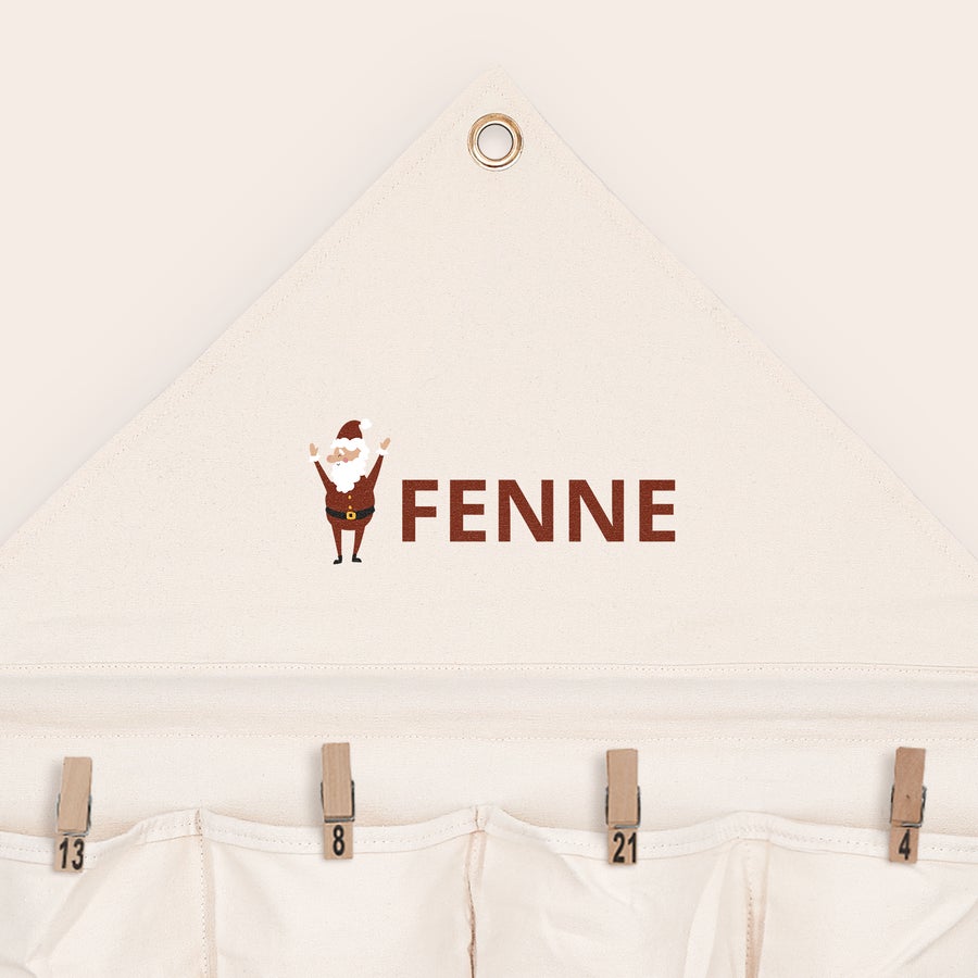 Stoffen Adventskalender maken Stoffen Adventskalender maken