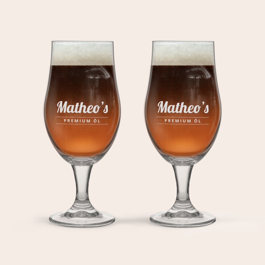 Personligt hantverksölglas Personligt hantverksölglas