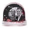 Personalised snow globe - Hearts