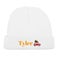 Baby beanie - First Christmas - White