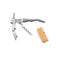 Personalised stainless steel corkscrew Personalised stainless steel corkscrew