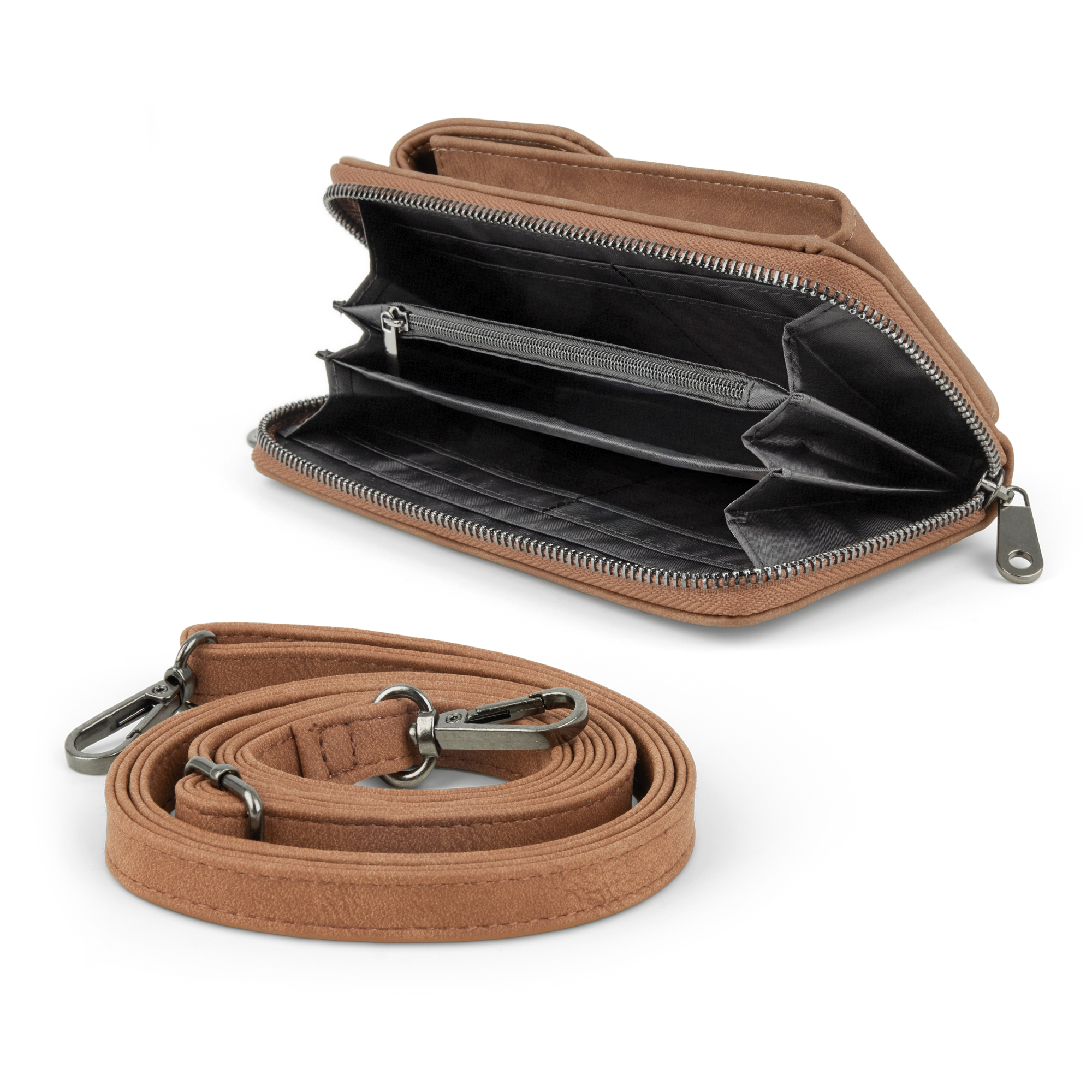 Mobiltaske med gravering