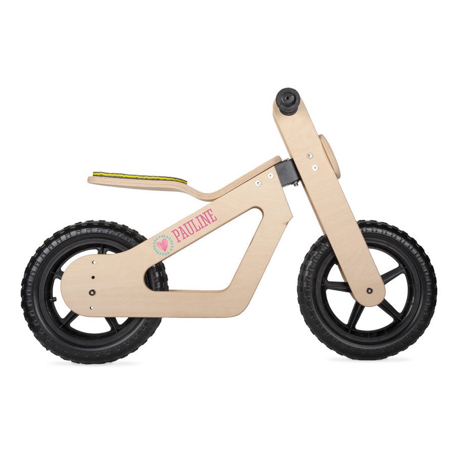 Personalised Wooden Children s Balance Bike