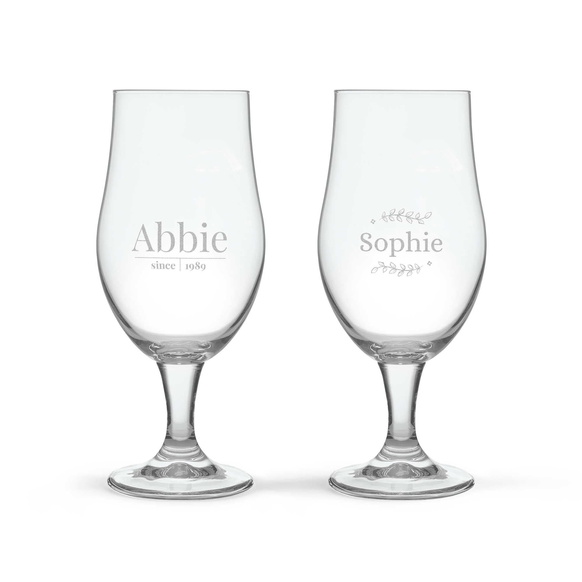 Kaiverrettu cocktail-lasi - Pina Colada - 2 kpl