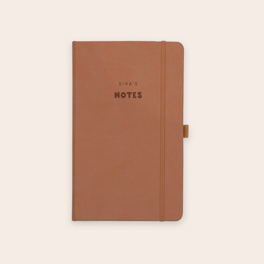 Notatbok med navn Notatbok med navn