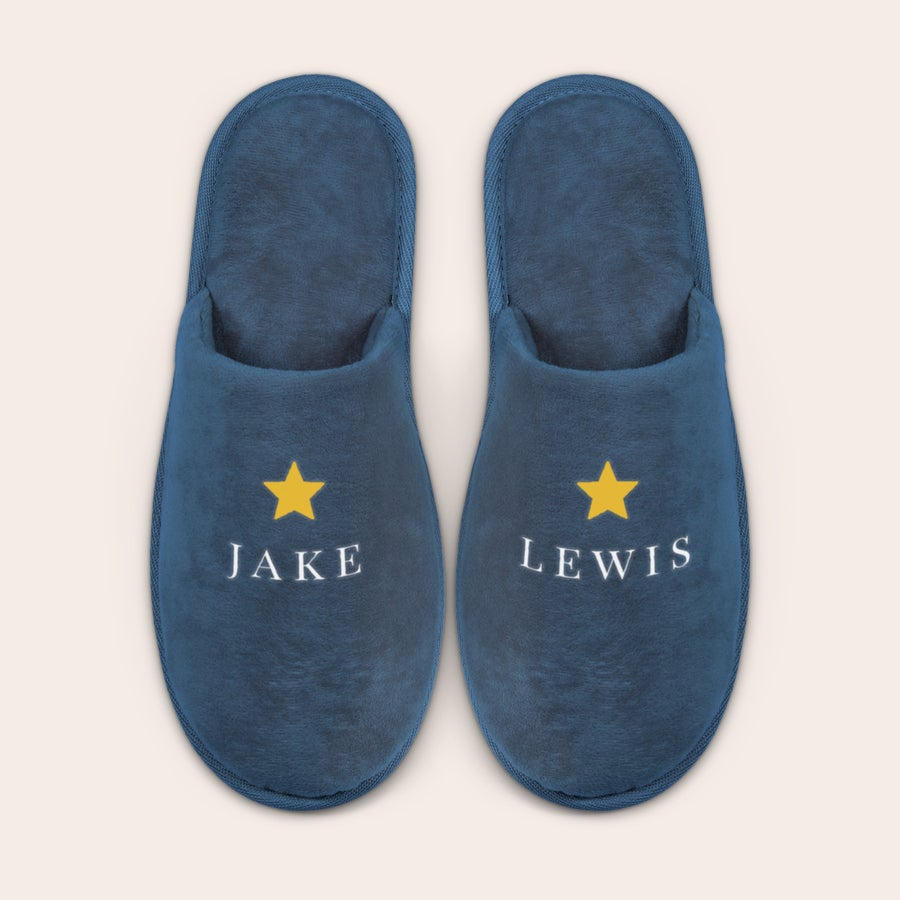 Pantufas personalizadas Pantufas personalizadas