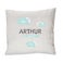 Coussin personnalisé bébé - Blanc 