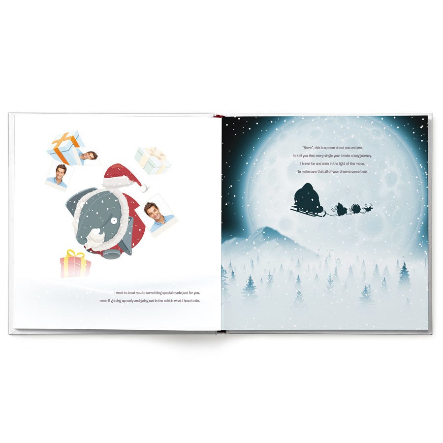 Personalised Ollimania book - Santa Olli - XXL version