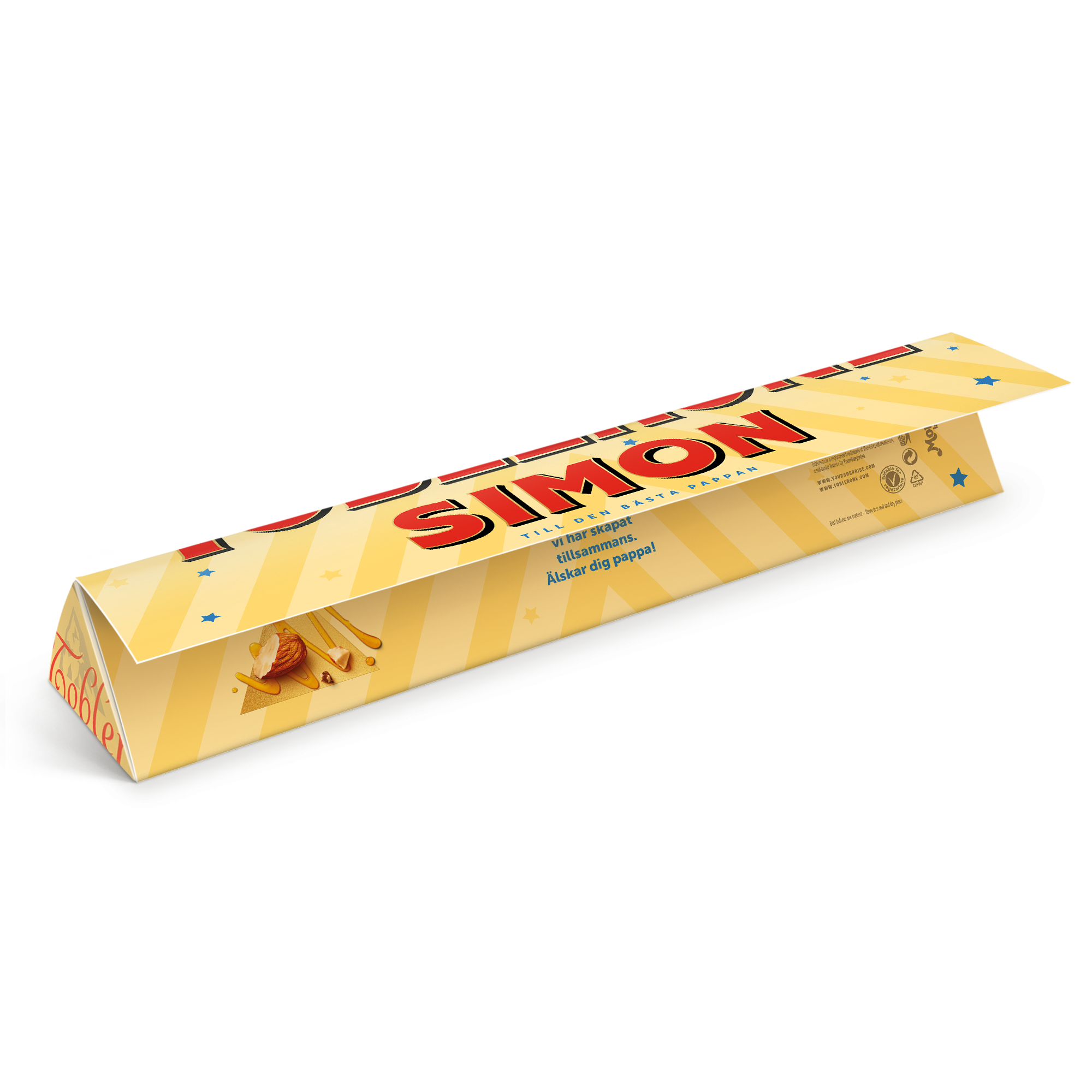 Personliga Toblerone - Farsdag