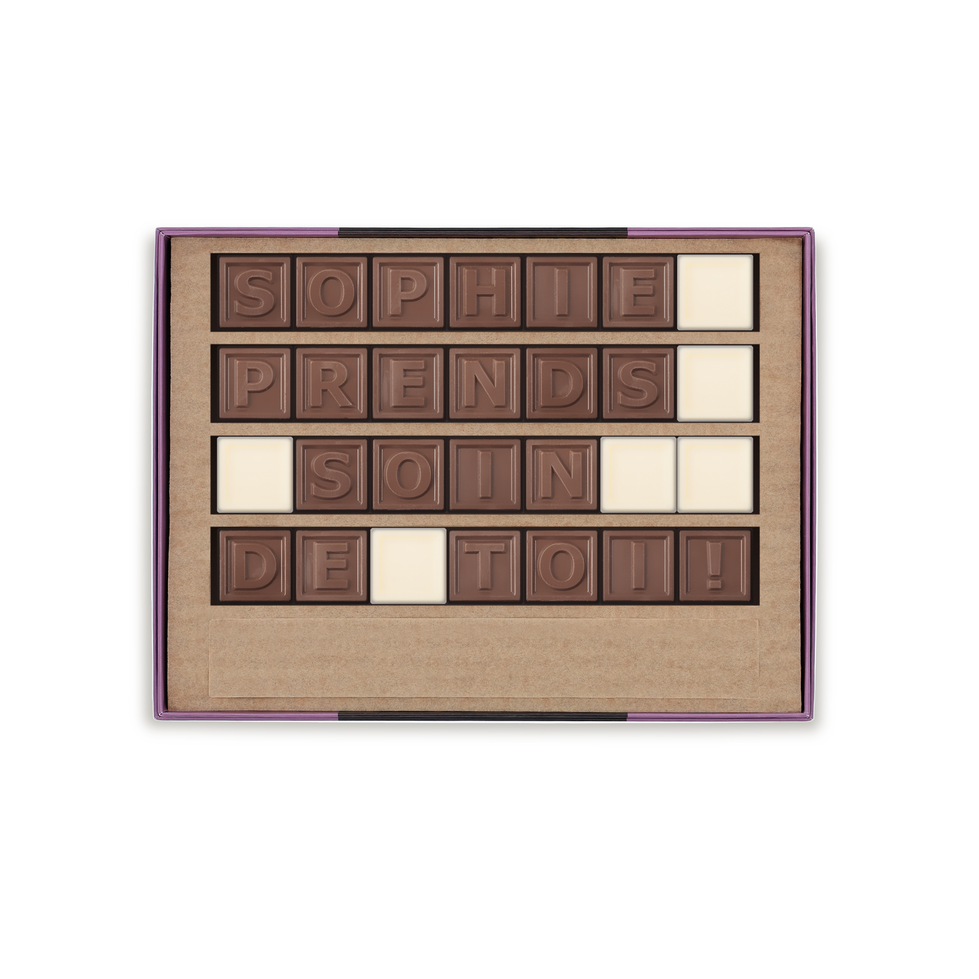Messages en chocolat - Chocotelegram