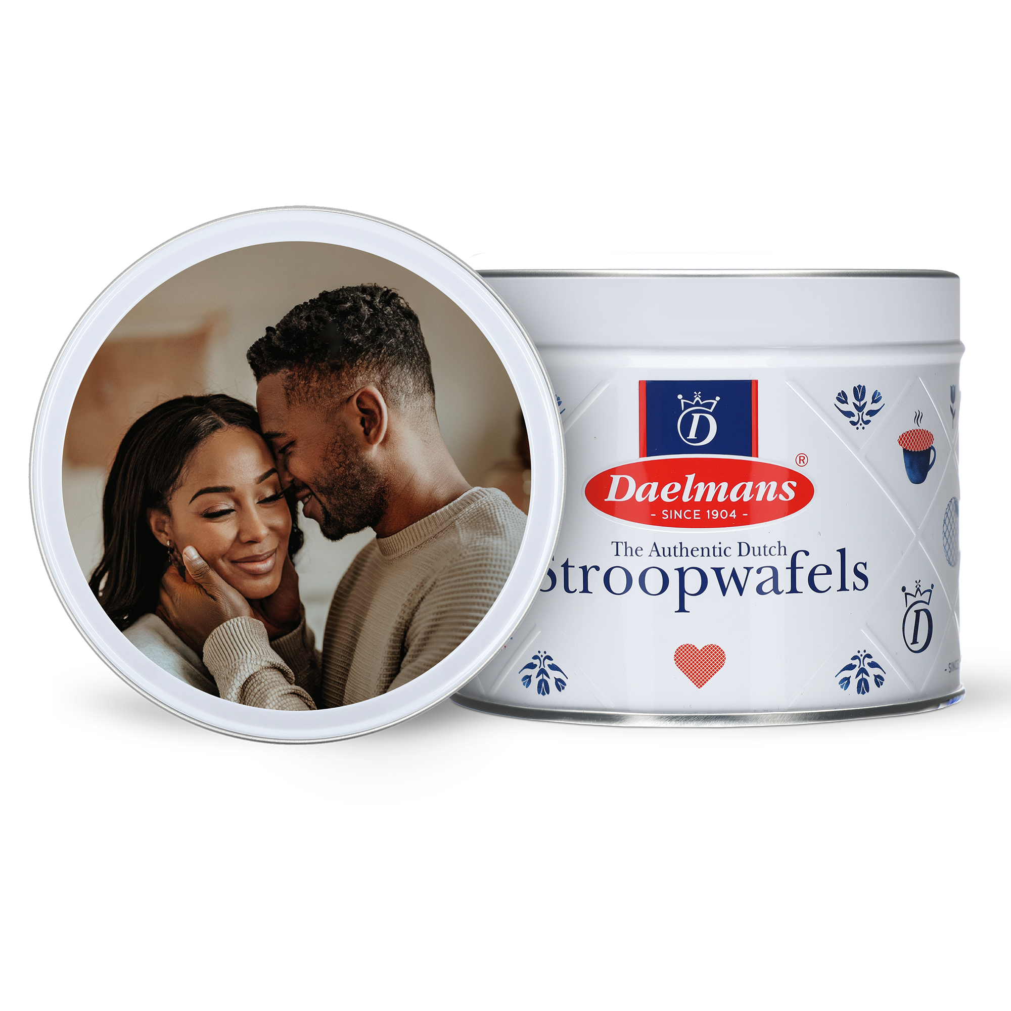 Stroopwafel blik bedrukken - Daelmans