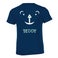 Personalised T-shirt - Children - Navy - 92