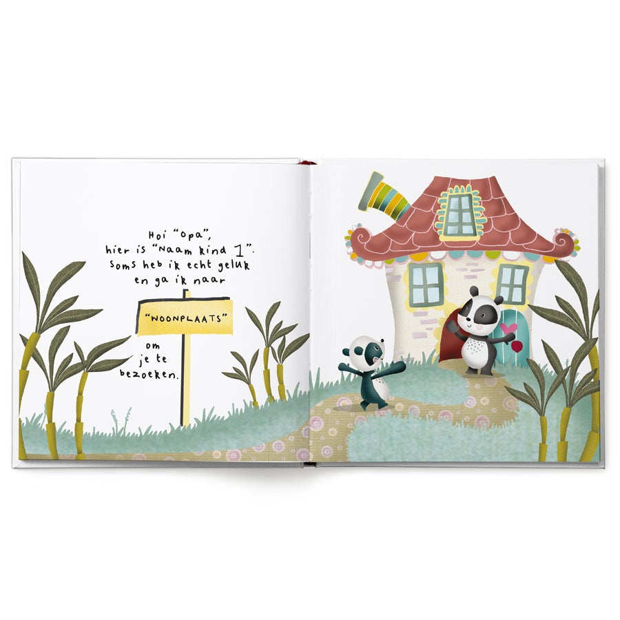 Boek voor Grootouders met naam
