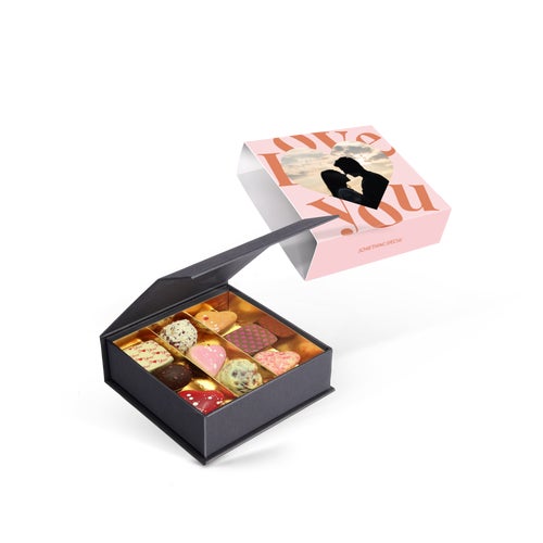 Luxe bonbon giftbox bedrukken