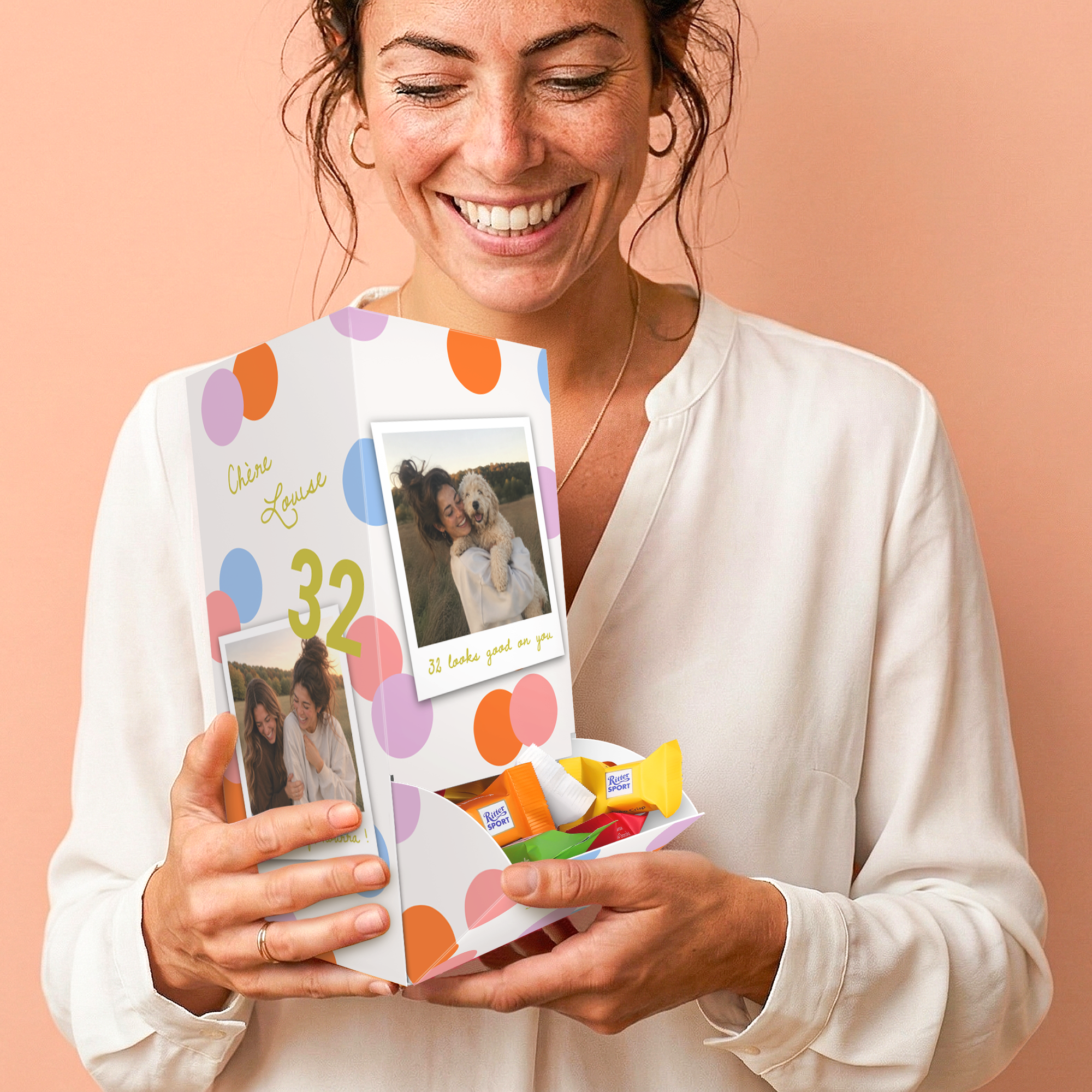 Distributeur personnalisé Ritter Sport Mini Mix