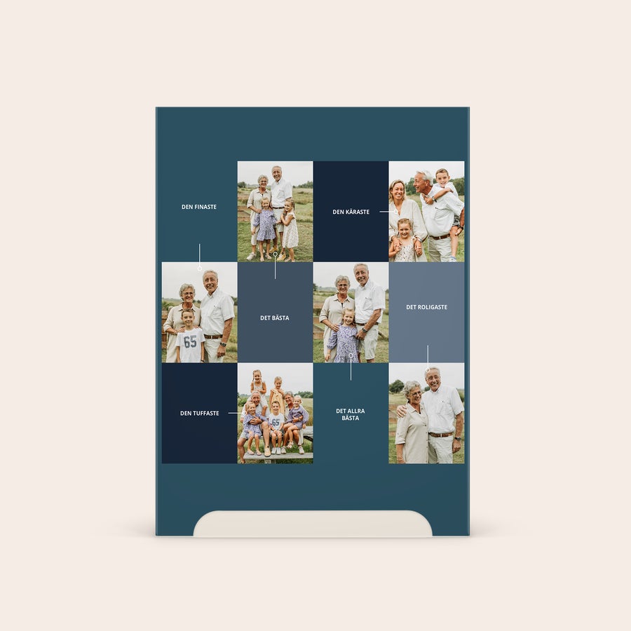 Kneipp Men wellness presentförpackning Personlig välbefinnande presentuppsättning för män med lyxig vegansk hudvård, anpassad med ett fotokollage och texten Den finaste.