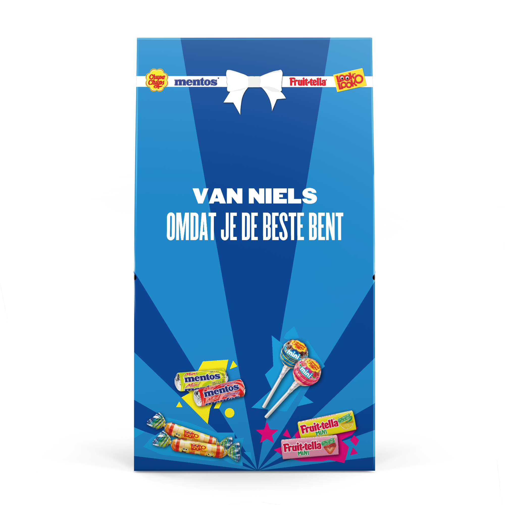 Fruit-tella snoepmix personaliseren