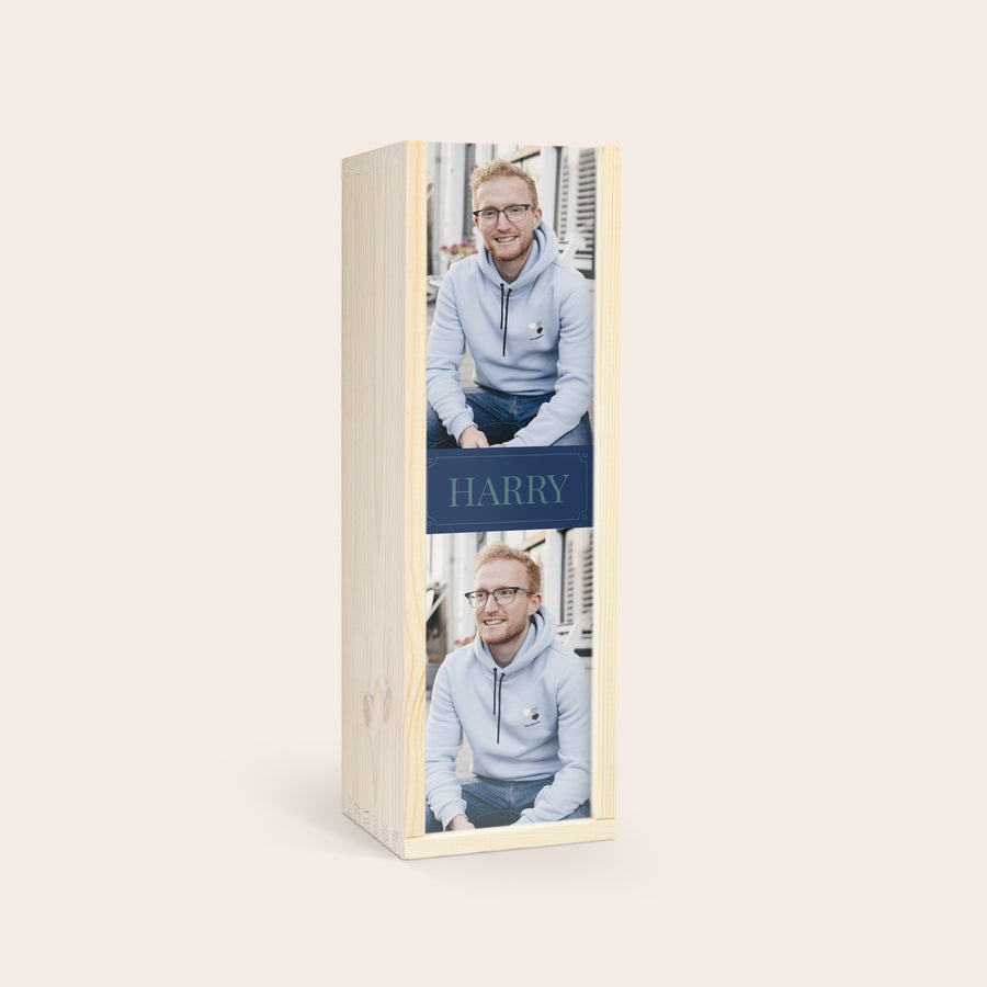 Whisky Famous Grouse - Cutie personalizată din lemn Whisky Famous Grouse - Cutie personalizată din lemn