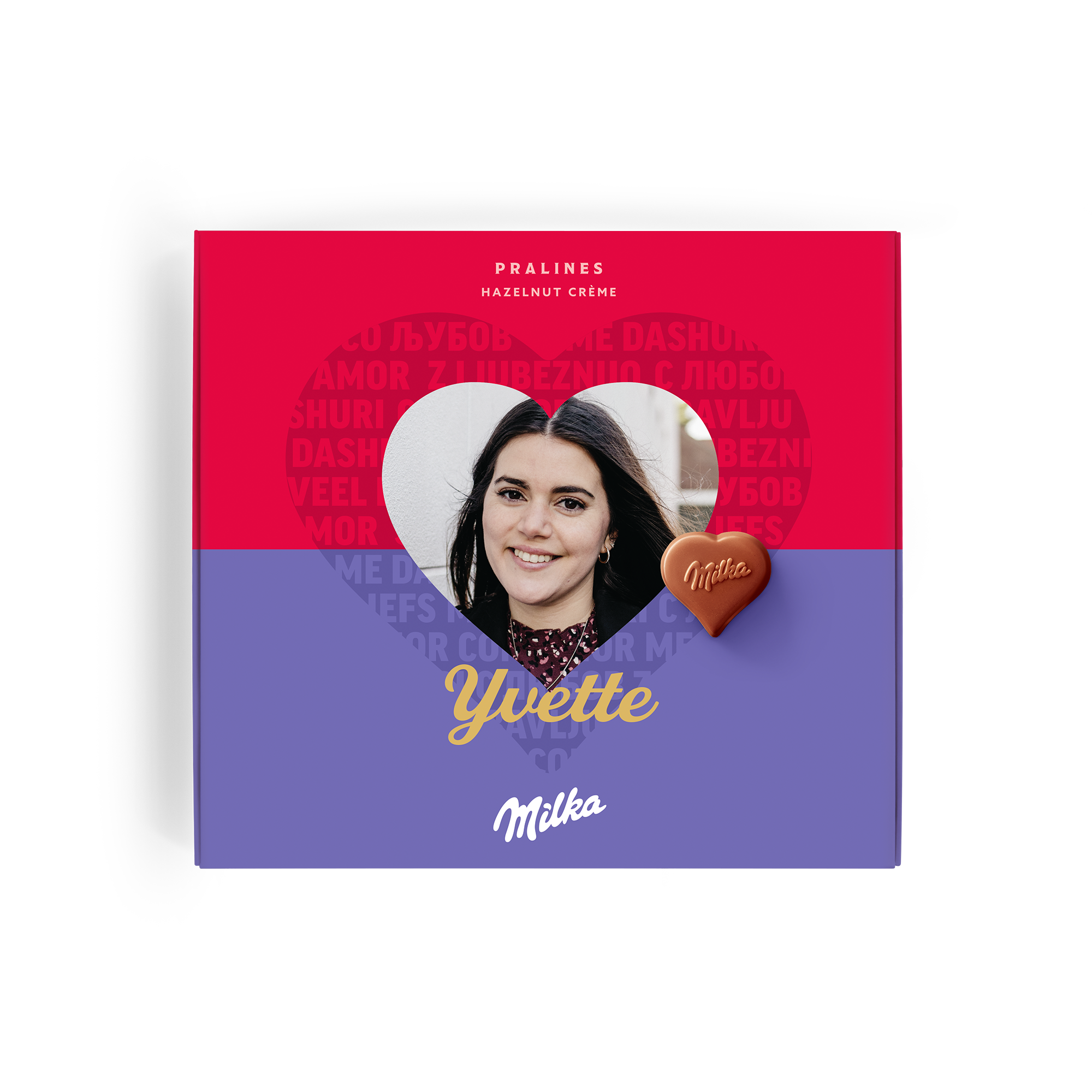 Milka personnalisé - Amour