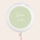 Ballong med bild och text Ballong med bild och text